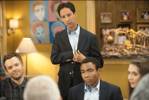 Remedial Chaos Theory is just one of many great Community episodes Harmon and McKenna influenced. Photo Credit: NBC via NBC.com